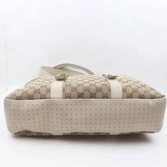 Gucci Tote Bag Brown Canvas - Picture 8 of 13